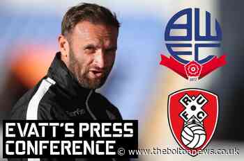 Highlights from Ian Evatt's press conference ahead of Rotherham United clash
