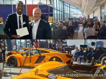 F1 legend Johnny Herbert awards Bolton University students scholarships
