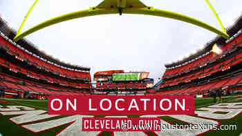 Voice of the Houston Texans Marc Vandermeer shares his thoughts on the Traveling to Cleveland. - HoustonTexans.com