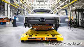 F-150 Lightning pickup enters preproduction
