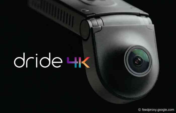 Dride 4K vehicle dash camera with radar motion detection, GPS, 4G LTE and more