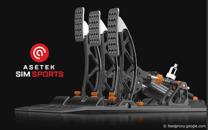 Asetek Invicta Sim Racing Pedals for the ultimate immersion