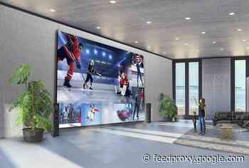 LG’s Direct View LED TV is massive at 325 inches