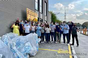 Oleon ruimt zwerfvuil aan Merriebeek en Albertkanaal