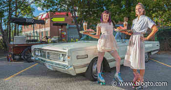 Toronto's retro-drive in diner with roller skate carhops is opening in a new location - blogTO
