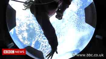 Inspiration4: All-amateur space crew enjoy views of Earth