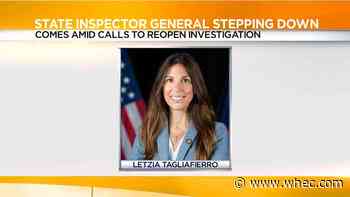 State inspector general stepping down amid criticisms over ethics investigation