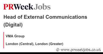 VMA Group: Head of External Communications (Digital)