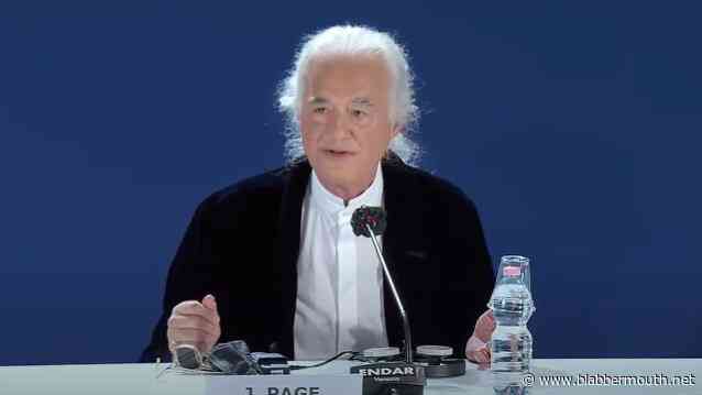 Watch JIMMY PAGE Discuss Official LED ZEPPELIN Documentary At VENICE INTERNATIONAL FILM FESTIVAL Press Conference