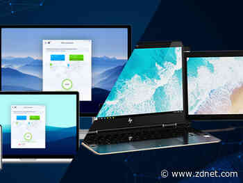 Get two extra displays for your laptop plus a lifetime of powerful VPN protection