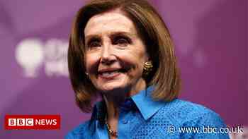US politician Nancy Pelosi heads to Chorley, Lancashire for G7 summit