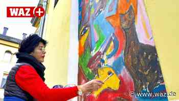 Triste Hauswände in Witten werden zur bunten Freiluftgalerie - Westdeutsche Allgemeine Zeitung