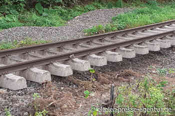 Bahnstrecke Euskirchen-Kall soll erst im nächsten Sommer wieder intakt sein - Eifeler Presse Agentur - Nachrichten