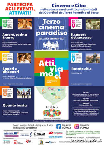 CRAMS: A LECCO SBARCA IL CINEMA-CIBO FESTIVAL - Lecco FM