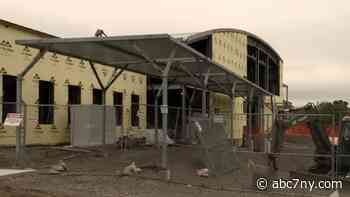 Fight brewing over Bruno M. Ponterio Ridge Street School's decision to hold classes without permits in Westchester - WABC-TV