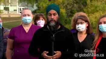 Canada election: Singh condemns Conservative provincial Prairie governments, Trudeau for COVID-19 response amid 4th wave