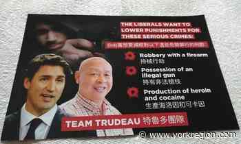 Saroya, Chiang campaigns spar over 'disturbing' election flyer distributed in Markham - yorkregion.com