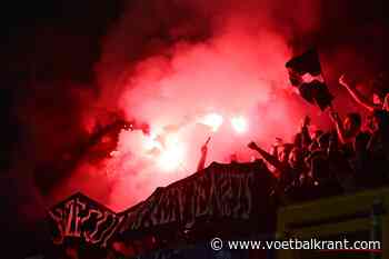 Club Brugge en Charleroi-fans geven minister Verlinden lik op stuk met pyrotechnisch materiaal
