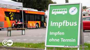 Coronavirus digest: German vaccine take-up higher in north - DW (English)