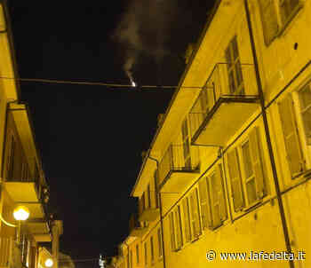 Scintille nella notte in via Villamirana a Fossano - La Fedeltà