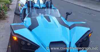 Driver of flash three-wheeled motorbike 'with no insurance' stopped in Coventry city centre - Coventry Live