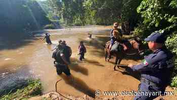 Rescatan a 18 personas en arroyo de Santiago Ixcuintla - El Sol de Nayarit