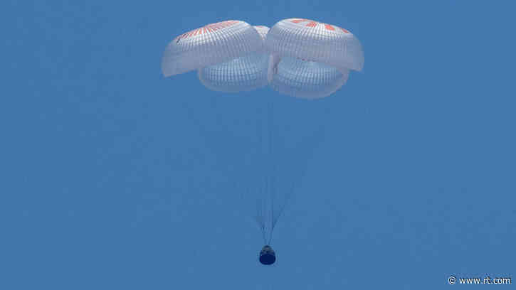 SpaceX’s all-civilian Inspiration4 mission splashes down off Florida