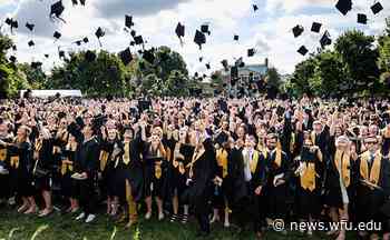 Class of 2020 Celebrates Commencement on Campus | Wake Forest News - Wake Forest News