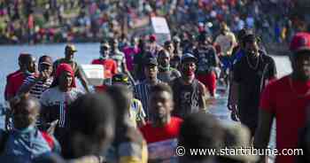 Haitians on Texas border undeterred by US plan to expel them