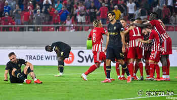 Griekse tragedie voor Antwerpen: wedstrijd duurde 2 minuten te lang - sporza.be