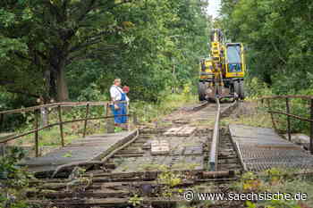 Riesa: Riesa: Vorbereitungen für Brückenabbau nach Unfall - Sächsische.de