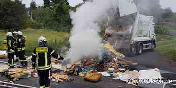 Neunkirchen-Seelscheid: Sperrmülltransporter geriet in Brand - Kölner Stadt-Anzeiger