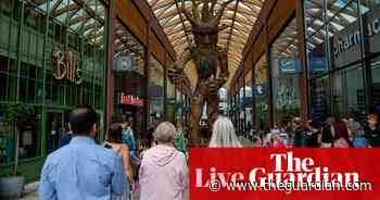 British retail sales fall; gas shortage hits UK food; mining stocks and iron ore slides – business live - The Guardian