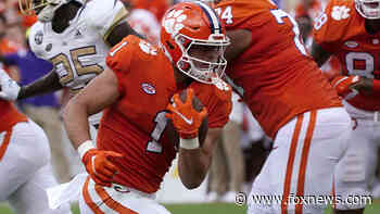 No. 6 Clemson uses goal-line stand to hold off Georgia Tech
