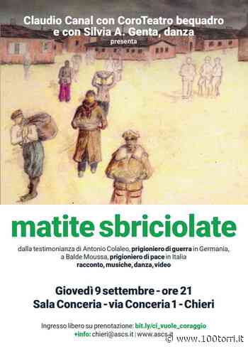 Chieri, teatro. "Matite sbriciolate", lager di ieri e di oggi - CentoTorri