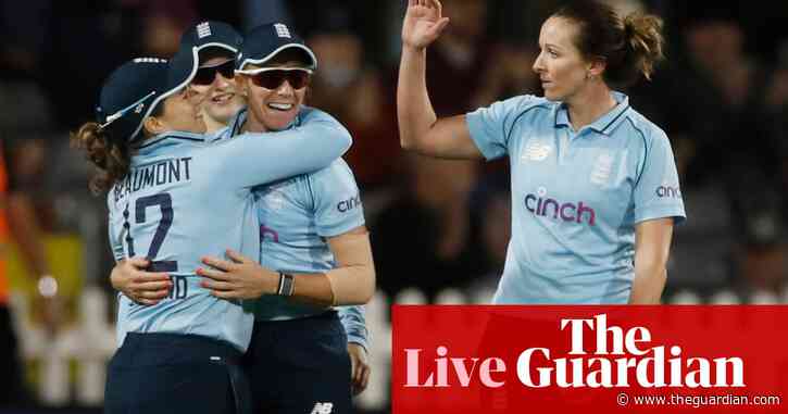 England beat New Zealand by 30 runs: first women’s ODI – as it happened