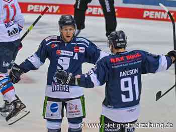 Deutsche Eishockey-Liga: Adler Mannheim verlieren zum DEL-Auftakt - Bietigheim siegt - Bietigheimer Zeitung