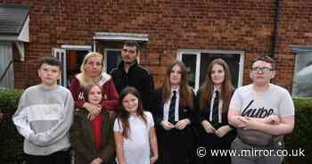 Family of 8 beg for help saying they have 'nowhere to go' as home set to be demolished