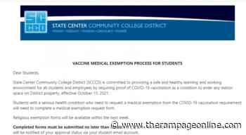 Students can now Request Medical Exemptions for Vaccine Mandate - The Rampage Online
