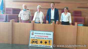 Fermo: "Attenzione, strada frequentata da ciclisti": spuntano i cartelloni su alcune strade provinciali - Vivere Fermo