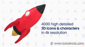 3D icons 2.0 by Iconshock - 4000+ 3D icons
