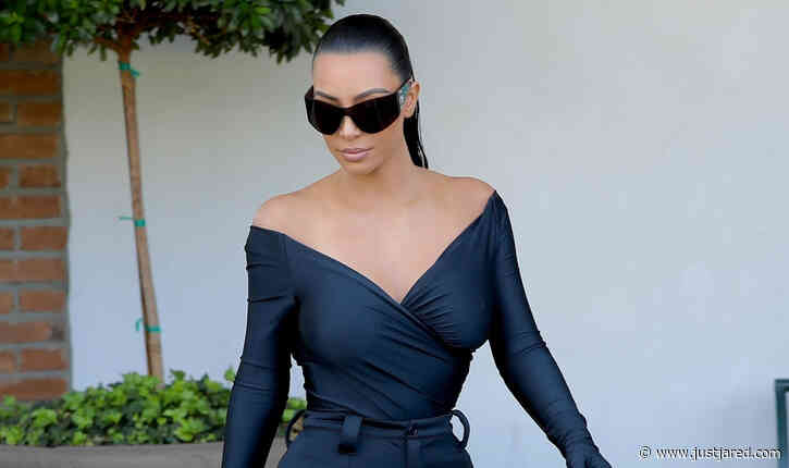 Kim Kardashian Channels Her Met Gala Look, Without the Mask, During a CVS Run
