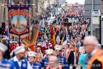 Arrests after 'racist and sectarian singing' during Orange walks in Glasgow - Dudley News