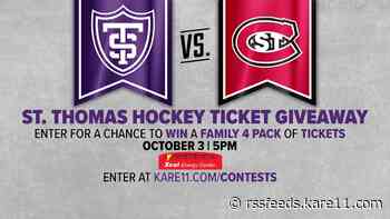 CONTEST: St. Thomas vs. St. Cloud State hockey game October 3rd