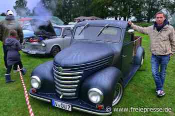 Trabi, Framo und Wartburg präsentieren sich in Altmittweida - Freie Presse