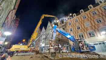 Augsburg: Hinweis auf Ursache für Großbrand - Süddeutsche Zeitung - SZ.de