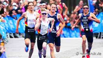 Laura Lindemann und Tim Hellwig siegen beim Hamburg-Triathlon - NDR.de