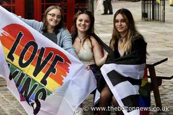People flock to the last day of Bolton Pride in town centre