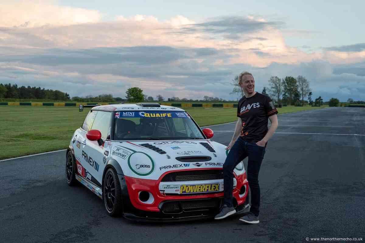 Max Coates raced to podium finishes in race weekend at Croft