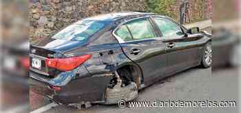 Vuelca al entrar en Plan de Ayala, Cuernavaca - Diario de Morelos